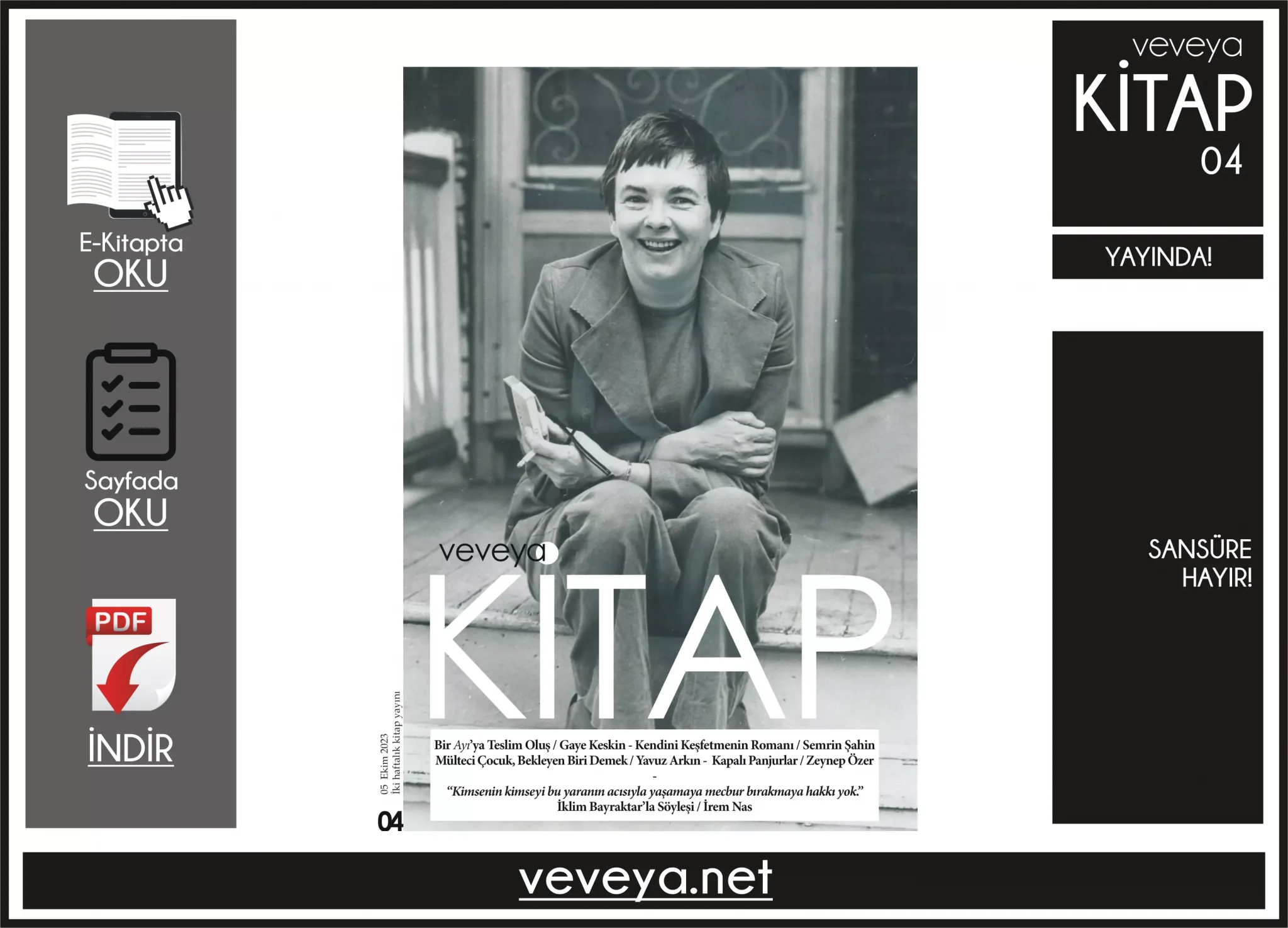 Veveya Kitap / 5 Ekim 2023 / 4. Sayı
